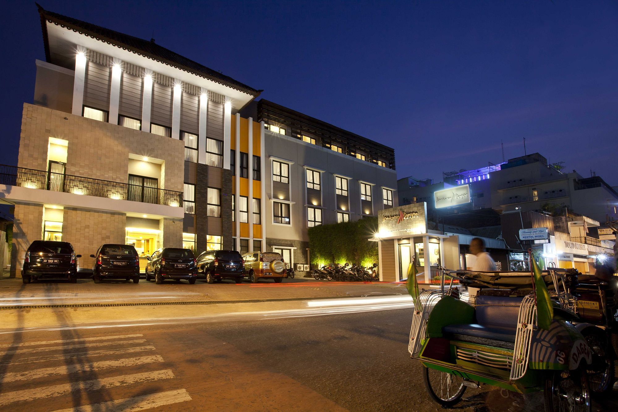 Jentra Dagen Hotel Malioboro Джок'якарта Екстер'єр фото